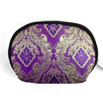 Purple & Gold  CBDOilPrincess E70d1a7c-502f-48a3-839e-eea25bfe4633 Accessory Pouch (Medium)