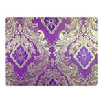 Purple & Gold  CBDOilPrincess E70d1a7c-502f-48a3-839e-eea25bfe4633 Double Sided Flano Blanket (Mini) 