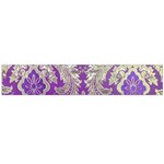 Purple & Gold  CBDOilPrincess E70d1a7c-502f-48a3-839e-eea25bfe4633 Large Flano Scarf 