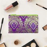 Purple & Gold  CBDOilPrincess E70d1a7c-502f-48a3-839e-eea25bfe4633 Cosmetic Bag (XS)