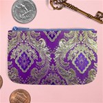 Purple & Gold  CBDOilPrincess E70d1a7c-502f-48a3-839e-eea25bfe4633 Large Coin Purse
