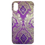 Purple & Gold  CBDOilPrincess E70d1a7c-502f-48a3-839e-eea25bfe4633 iPhone X/XS Black UV Print Case