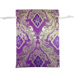 Purple & Gold  CBDOilPrincess E70d1a7c-502f-48a3-839e-eea25bfe4633  Lightweight Drawstring Pouch (XL)