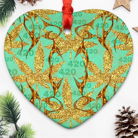420 Golden Marijuana Leaves CBDOilPrincess 4620c7f7 Front