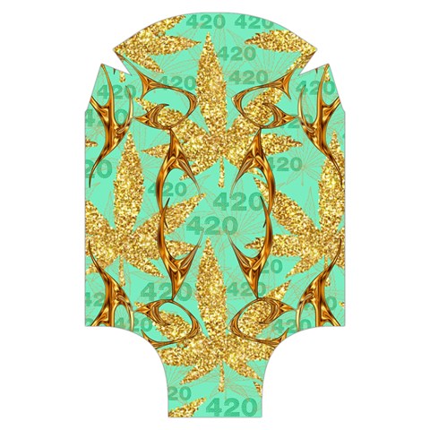 420 Golden Marijuana Leaves CBDOilPrincess 4620c7f7 Front