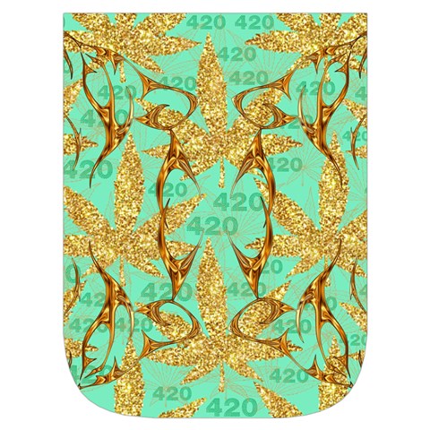 420 Golden Marijuana Leaves CBDOilPrincess 4620c7f7 Front Pocket