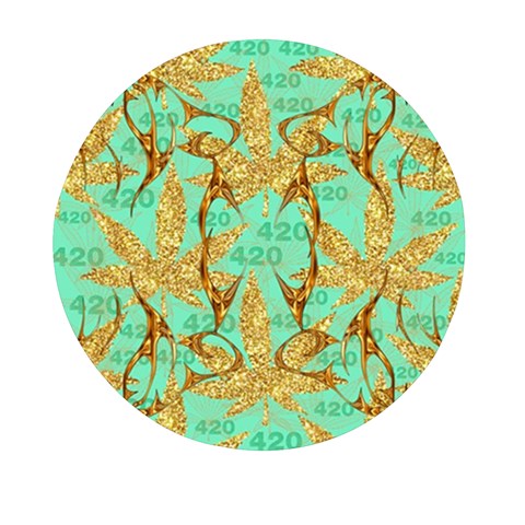 420 Golden Marijuana Leaves CBDOilPrincess 4620c7f7 Front