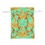 420 Golden Marijuana Leaves CBDOilPrincess 4620c7f7-26fd-4a03-a44e-12e7042c7a06 Lightweight Drawstring Pouch (S)