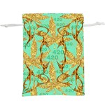 420 Golden Marijuana Leaves CBDOilPrincess 4620c7f7-26fd-4a03-a44e-12e7042c7a06  Lightweight Drawstring Pouch (XL)