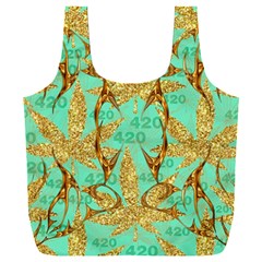 420 Golden Marijuana Leaves CBDOilPrincess 4620c7f7 Front