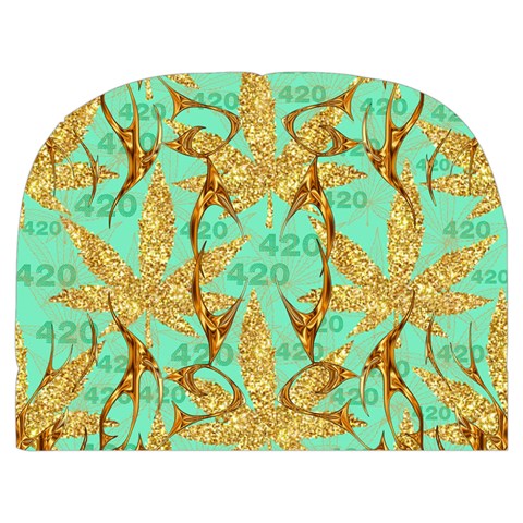 420 Golden Marijuana Leaves CBDOilPrincess 4620c7f7 Front