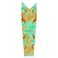 420 Golden Marijuana Leaves CBDOilPrincess 4620c7f7 Left Sleeve Side
