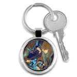 My Pour Cup Painting CBDOilPrincess 0cfa8741-c750-44af-8d62-c9a03448df92 Key Chain (Round)