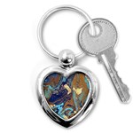 My Pour Cup Painting CBDOilPrincess 0cfa8741-c750-44af-8d62-c9a03448df92 Key Chain (Heart)