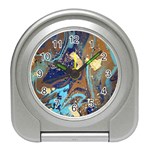 My Pour Cup Painting CBDOilPrincess 0cfa8741-c750-44af-8d62-c9a03448df92 Travel Alarm Clock
