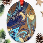 My Pour Cup Painting CBDOilPrincess 0cfa8741-c750-44af-8d62-c9a03448df92 Oval Ornament (Two Sides)