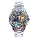My Pour Cup Painting CBDOilPrincess 0cfa8741-c750-44af-8d62-c9a03448df92 Stainless Steel Analogue Watch