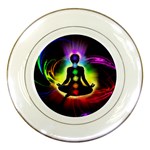 Chakra Design Porcelain Plates