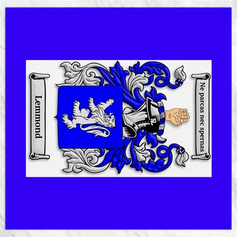 Lemmond Coat of Arm Canvas 12  x 12  from ArtsNow.com 11.4 x11.56  Canvas - 1