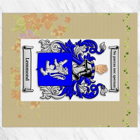 Lemmond Coat of Arm Canvas 20  x 24  from ArtsNow.com 19.57 x23.15  Canvas - 1