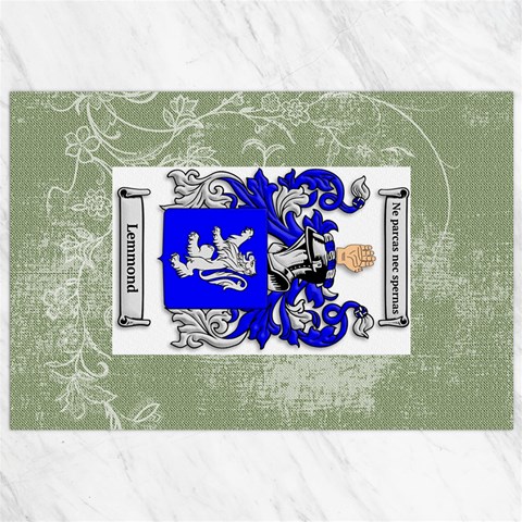 Lemmond Coat of Arm Canvas 24  x 36  from ArtsNow.com 23.35 x34.74  Canvas - 1