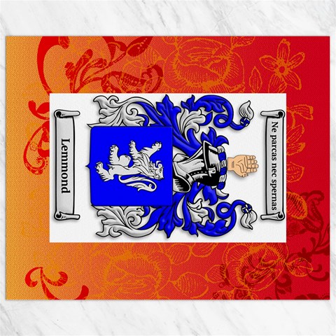 Lemmond Coat of Arm Canvas 11  x 14  from ArtsNow.com 10.95 x13.48  Canvas - 1