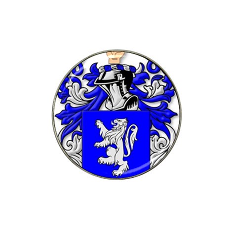 Lemmond Coat of Arm Hat Clip Ball Marker from ArtsNow.com Front