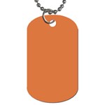 Amber Glow Dog Tag (Two Sides)