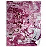 Dusty pink marbling Canvas 36  x 48 