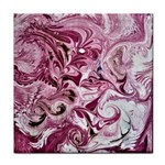 Dusty pink marbling Face Towel