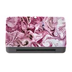 Dusty pink marbling Memory Card Reader with CF