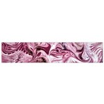 Dusty pink marbling Small Flano Scarf