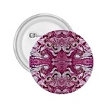 Pink marbling symmetry 2.25  Buttons