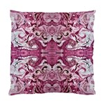 Pink marbling symmetry Standard Cushion Case (Two Sides)