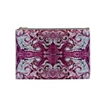 Pink marbling symmetry Cosmetic Bag (Medium)