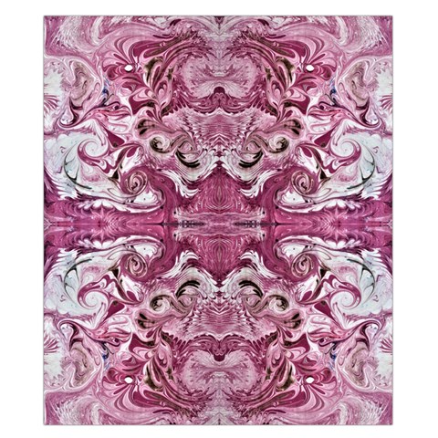 Pink marbling symmetry Duvet Cover Double Side (California King Size) from ArtsNow.com Front