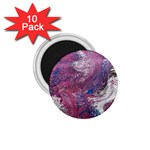 Violet feathers 1.75  Magnets (10 pack) 