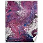 Violet feathers Canvas 12  x 16 