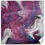 Violet feathers Canvas 16  x 16 