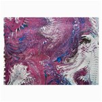 Violet feathers Large Glasses Cloth