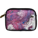 Violet feathers Digital Camera Leather Case