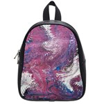 Violet feathers School Bag (Small)