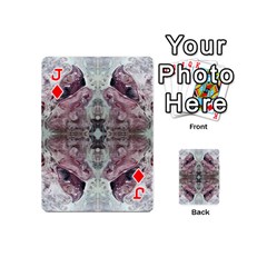 Jack Pebbles Repeats IV Playing Cards 54 Designs (Mini) from ArtsNow.com Front - DiamondJ