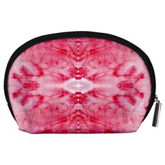 Pink Marbling Ornate Accessory Pouch (Large) from ArtsNow.com Back