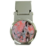 Pink Arabesque Money Clip Watches