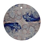 Moon stone patterns Ornament (Round)