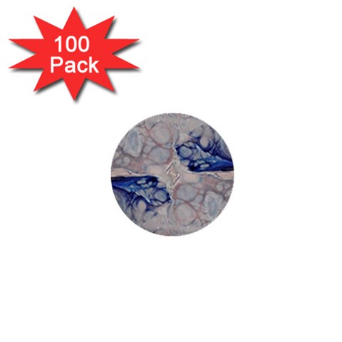 Moon stone patterns 1  Mini Buttons (100 pack)  from ArtsNow.com Front