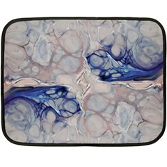 Moon stone patterns Double Sided Fleece Blanket (Mini)  from ArtsNow.com 35 x27  Blanket Back