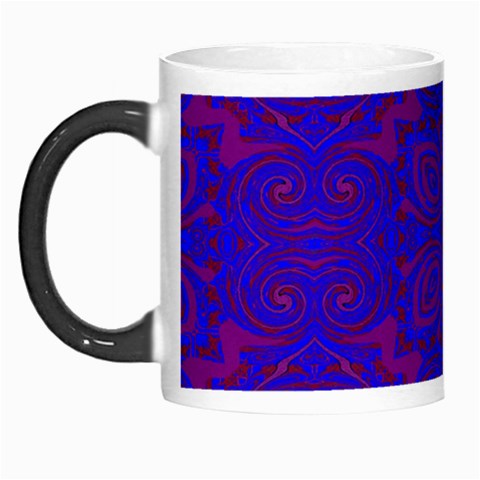 Purple Pilick2 Morph Mugs from ArtsNow.com Left