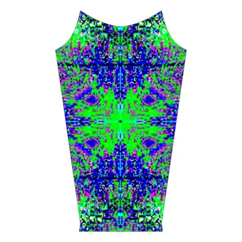 Frequencee Velvet Long Sleeve Shoulder Cutout Dress from ArtsNow.com Left Sleeve